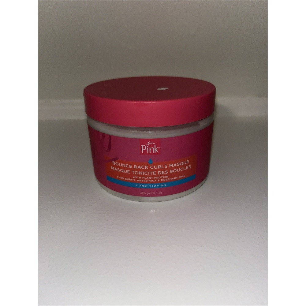 Lusters Pink PINK Bounce Back Curls MASQUE 11.5 OZ‎ HTF RARE